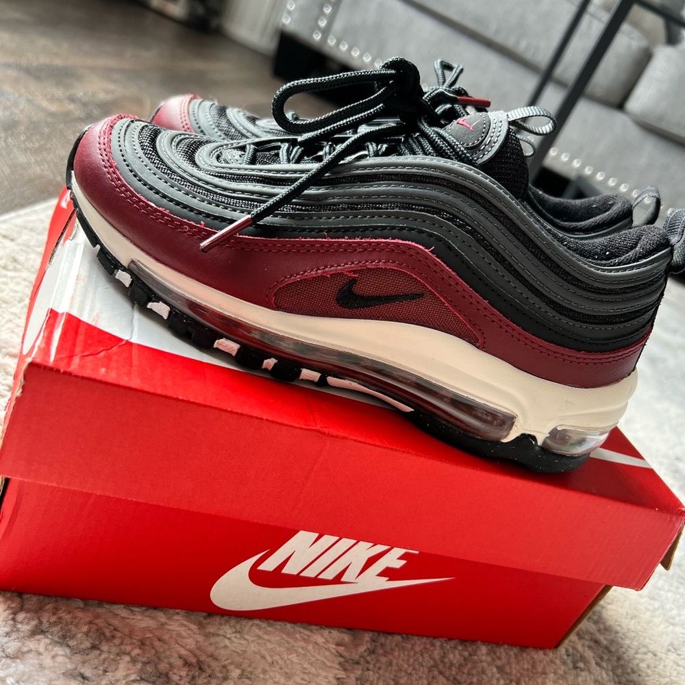 Youth Nike Air Max 97 - Team Red Anthracite (GS)